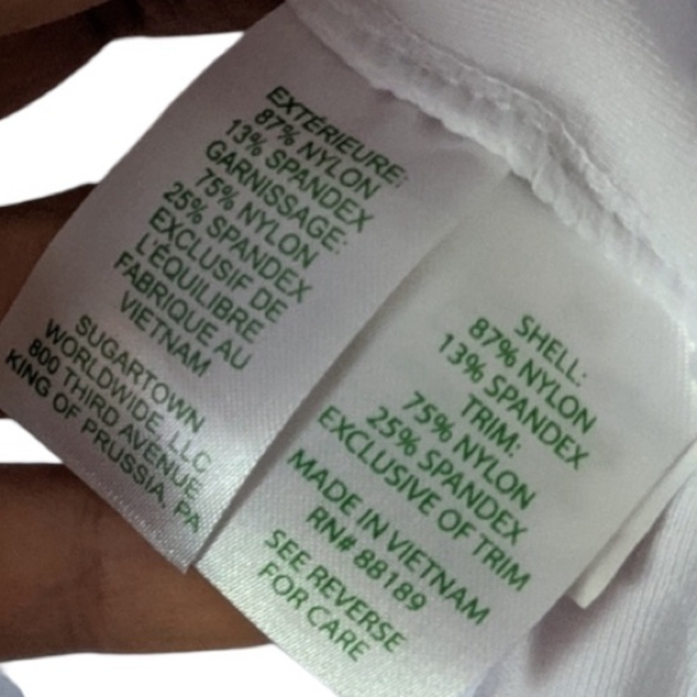 Size XS NWT UPF 50 rally tennis dress dress white with shorts (not built in) - Picture 7 of 8